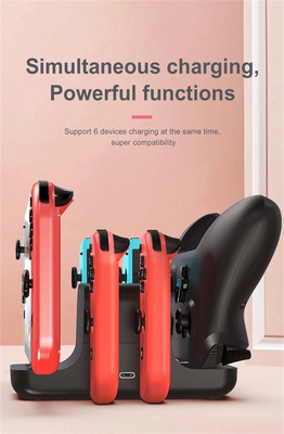 Switch 008 6 in 1 charger